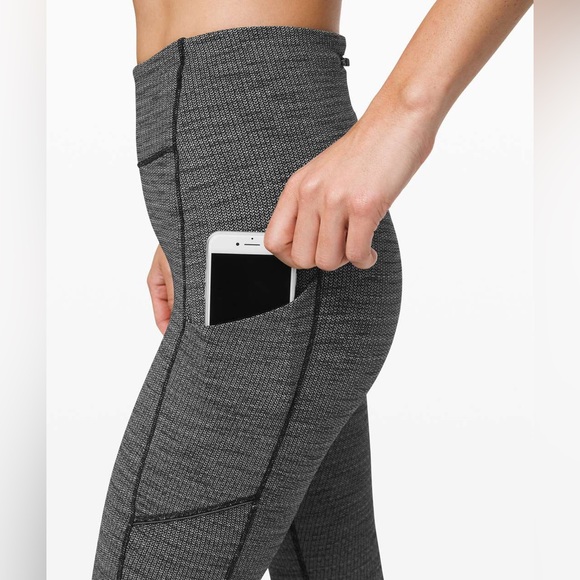 Lululemon Speed Up Tight High Rise Full Length Luxtreme Knit Heathered Leggings - Picture 6 of 15